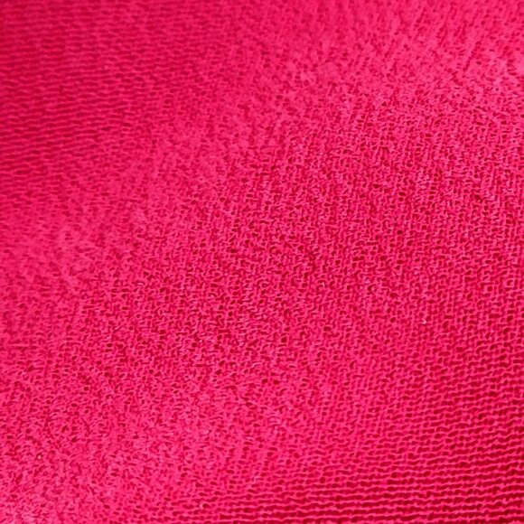 Vtg Silk Red Long-Sleeve Blazer With Knot Button Closures & Wide Collar - Picture 16 of 16